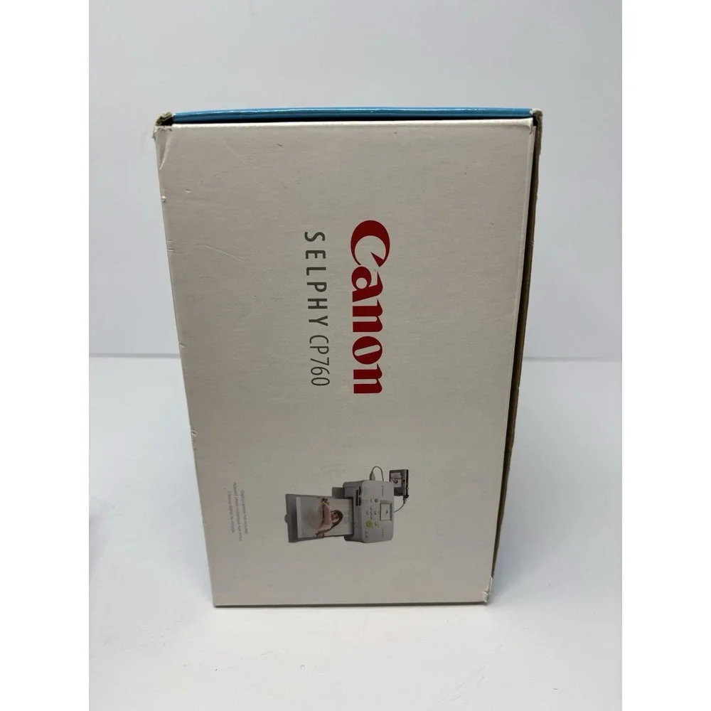 CANON SELPHY CP760 Compact Photo Printer Digital Thermal NEW in Opened Box Works